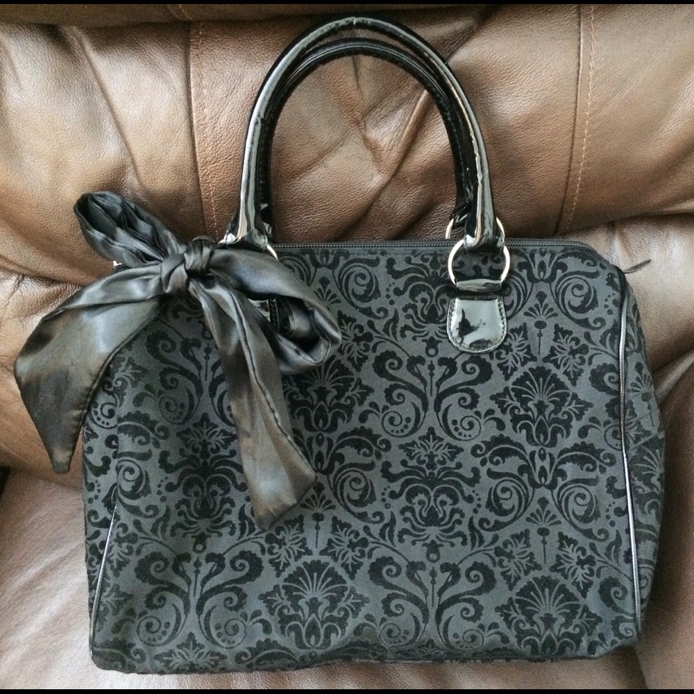 Black handbag
